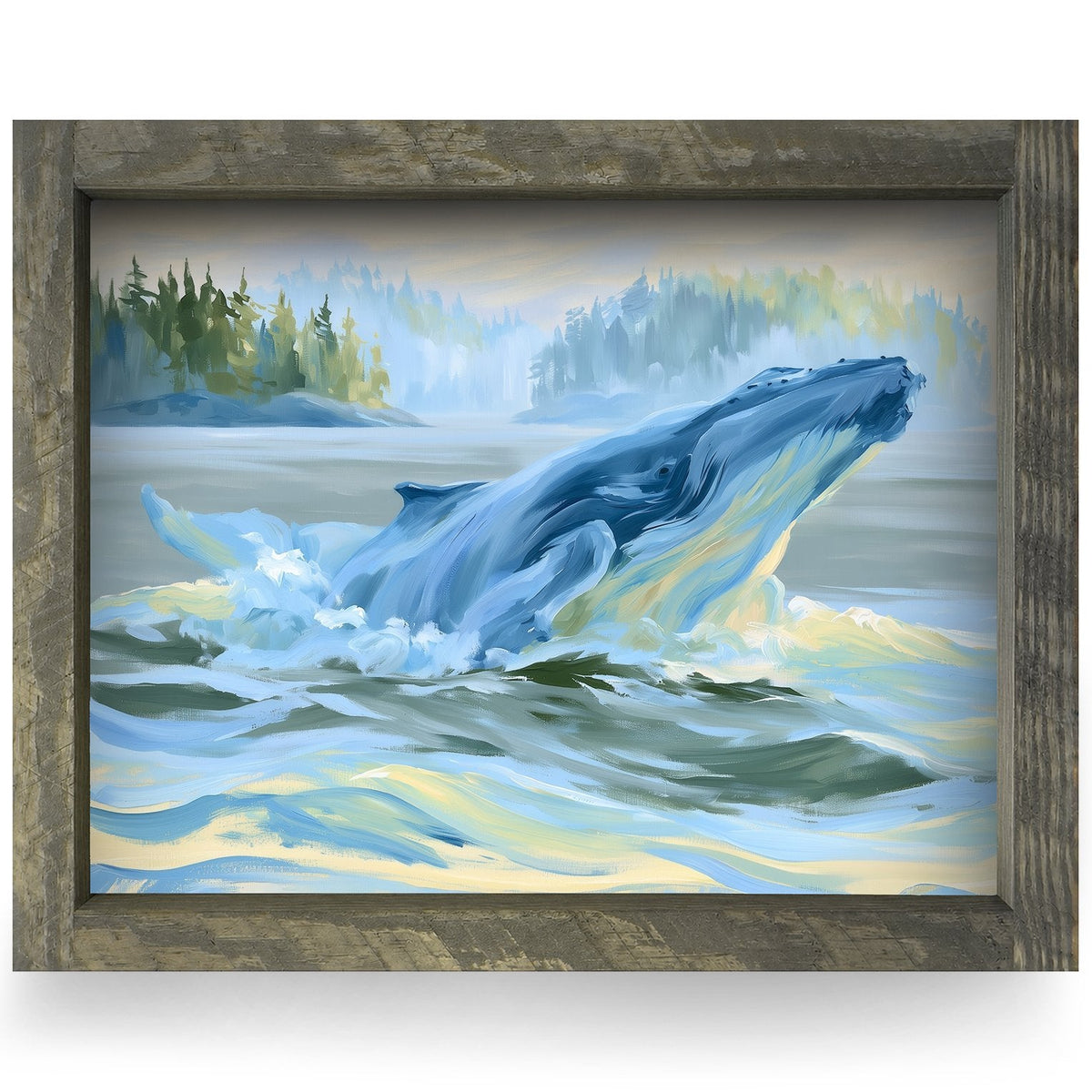 Rustic Brown frame