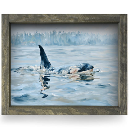 Rustic Brown frame