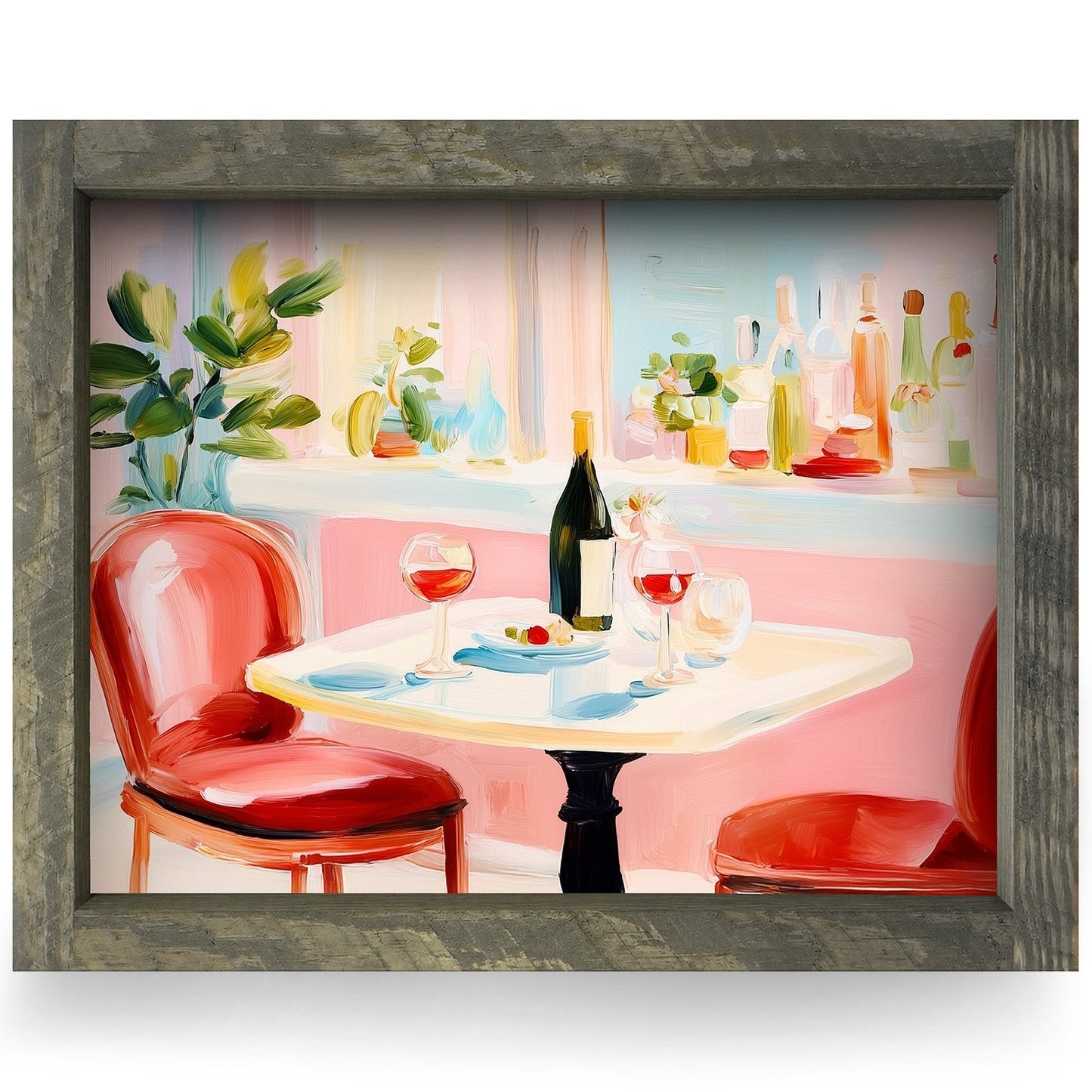 Rustic Brown frame