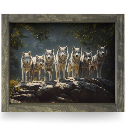 Rustic Brown frame