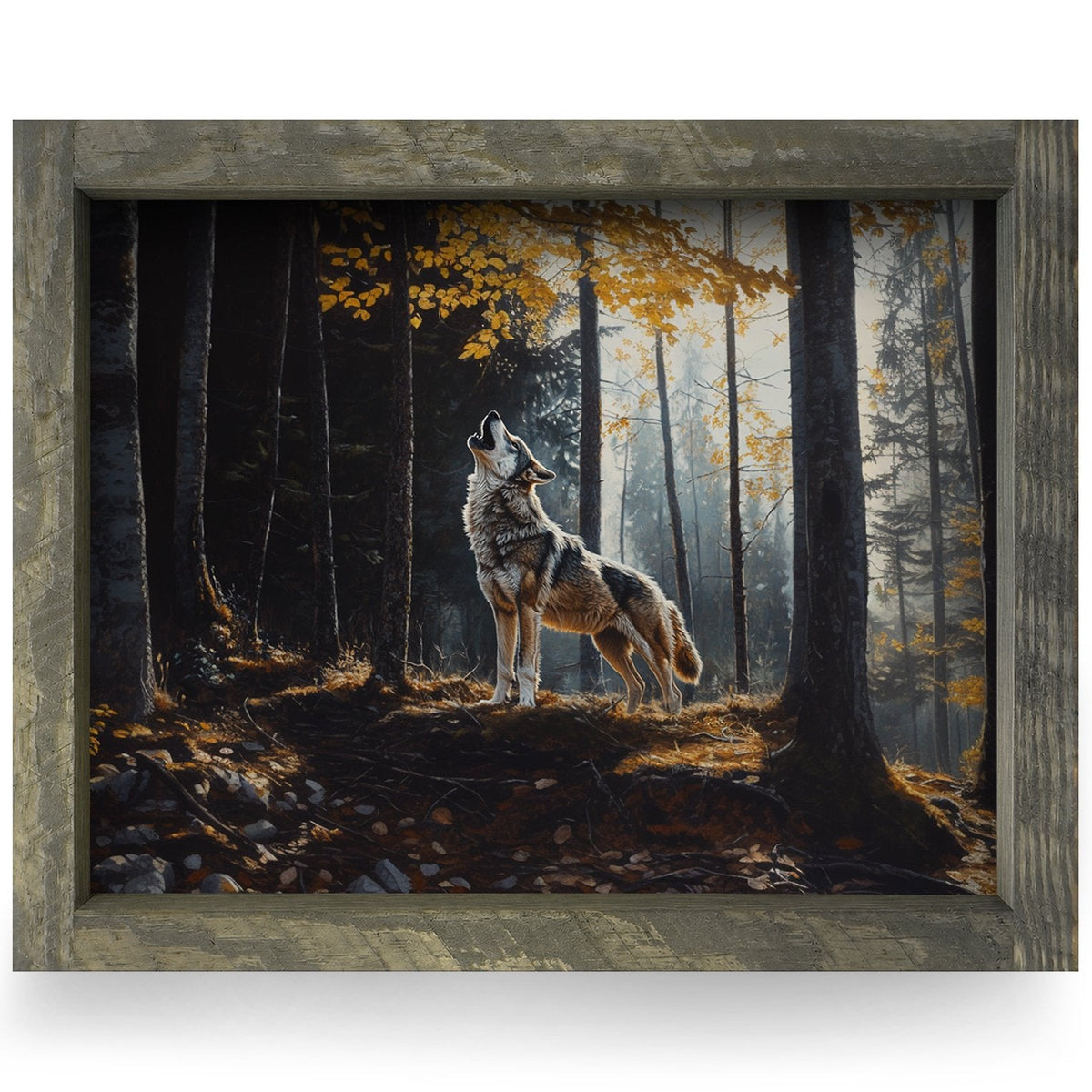 Rustic Brown frame