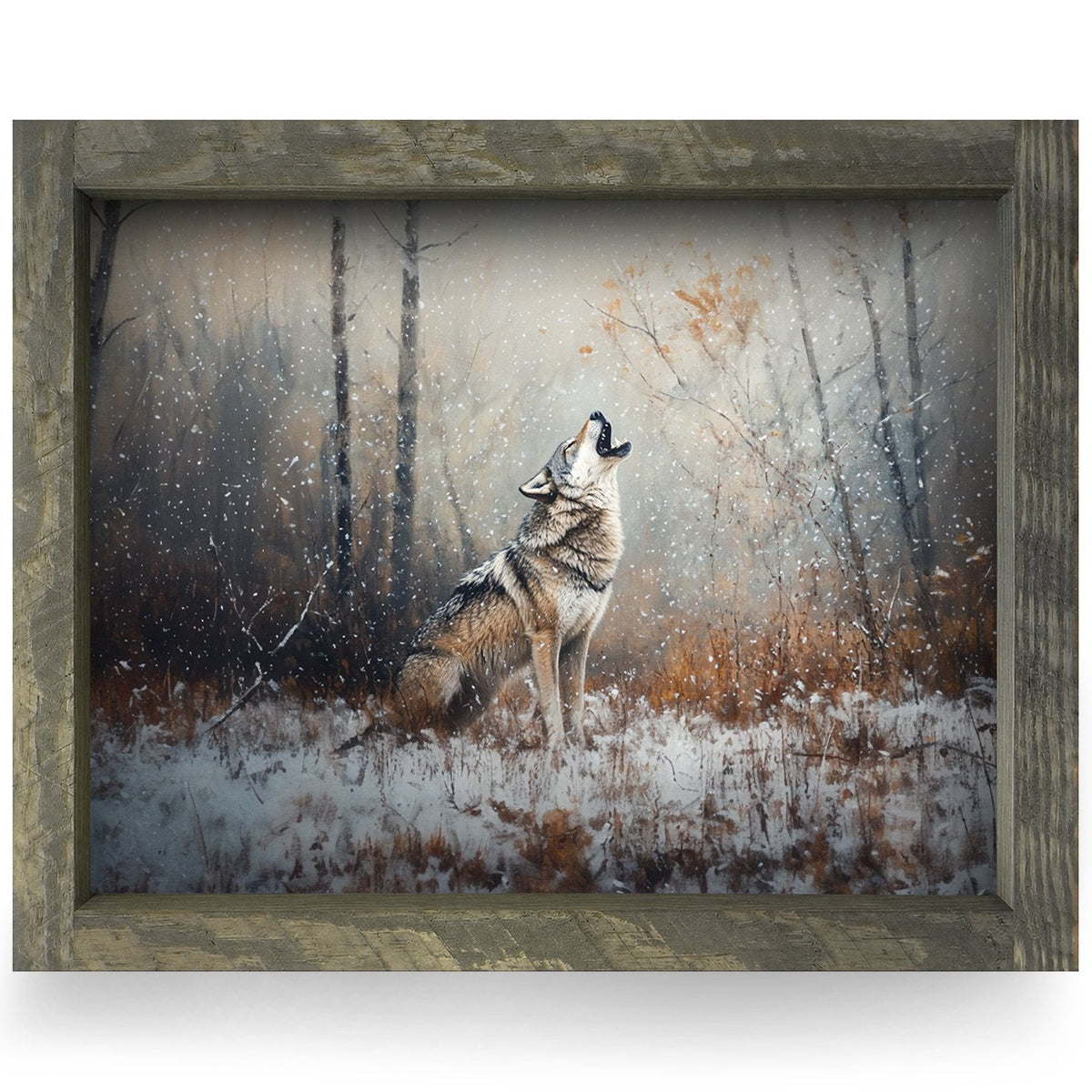Rustic Brown frame