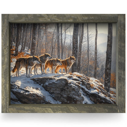 Rustic Brown frame