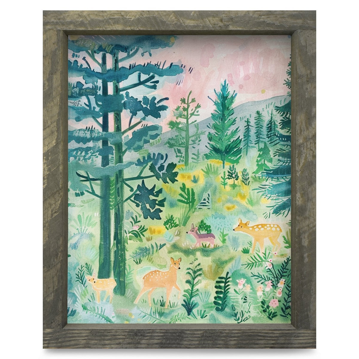 Rustic Brown frame