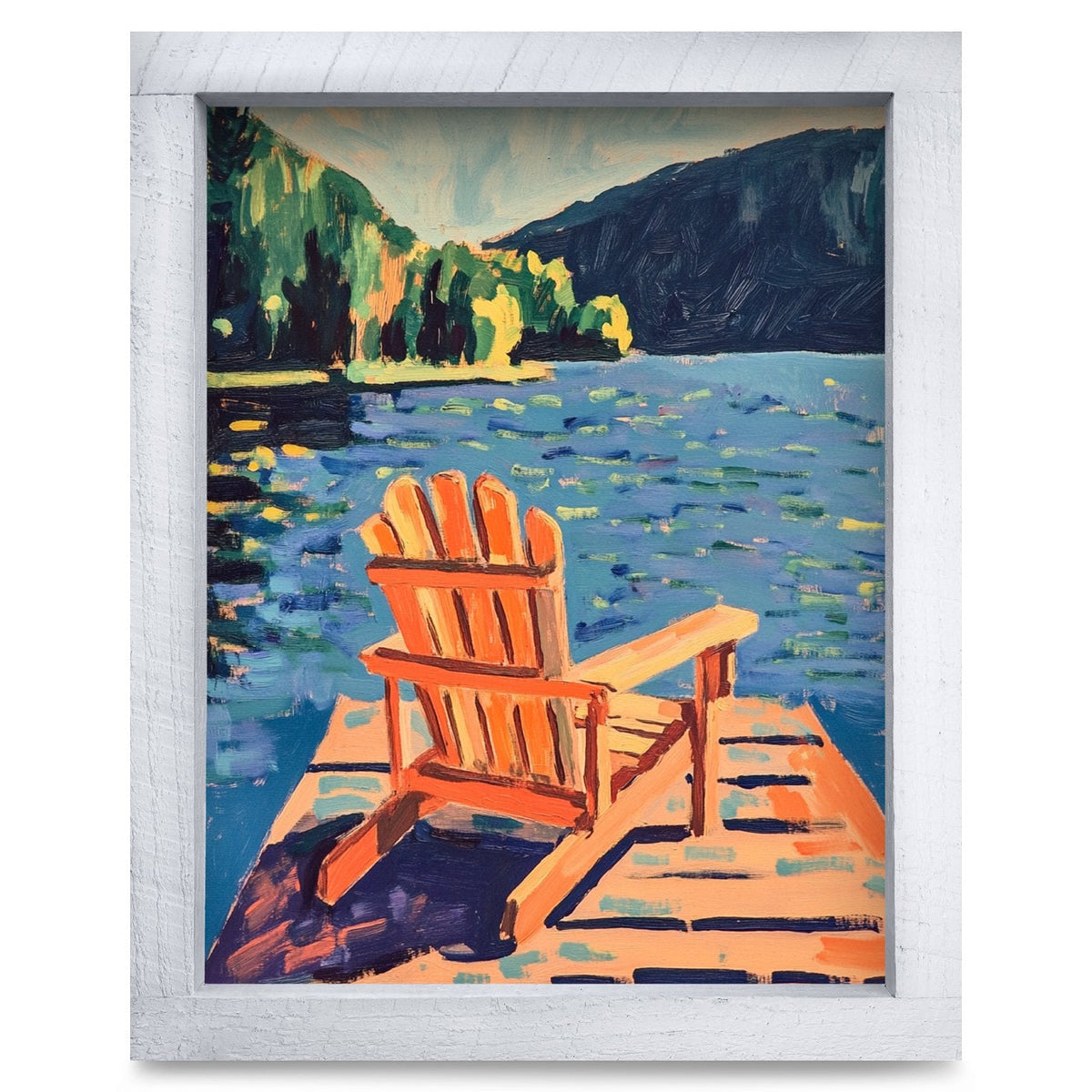 Rustic White frame