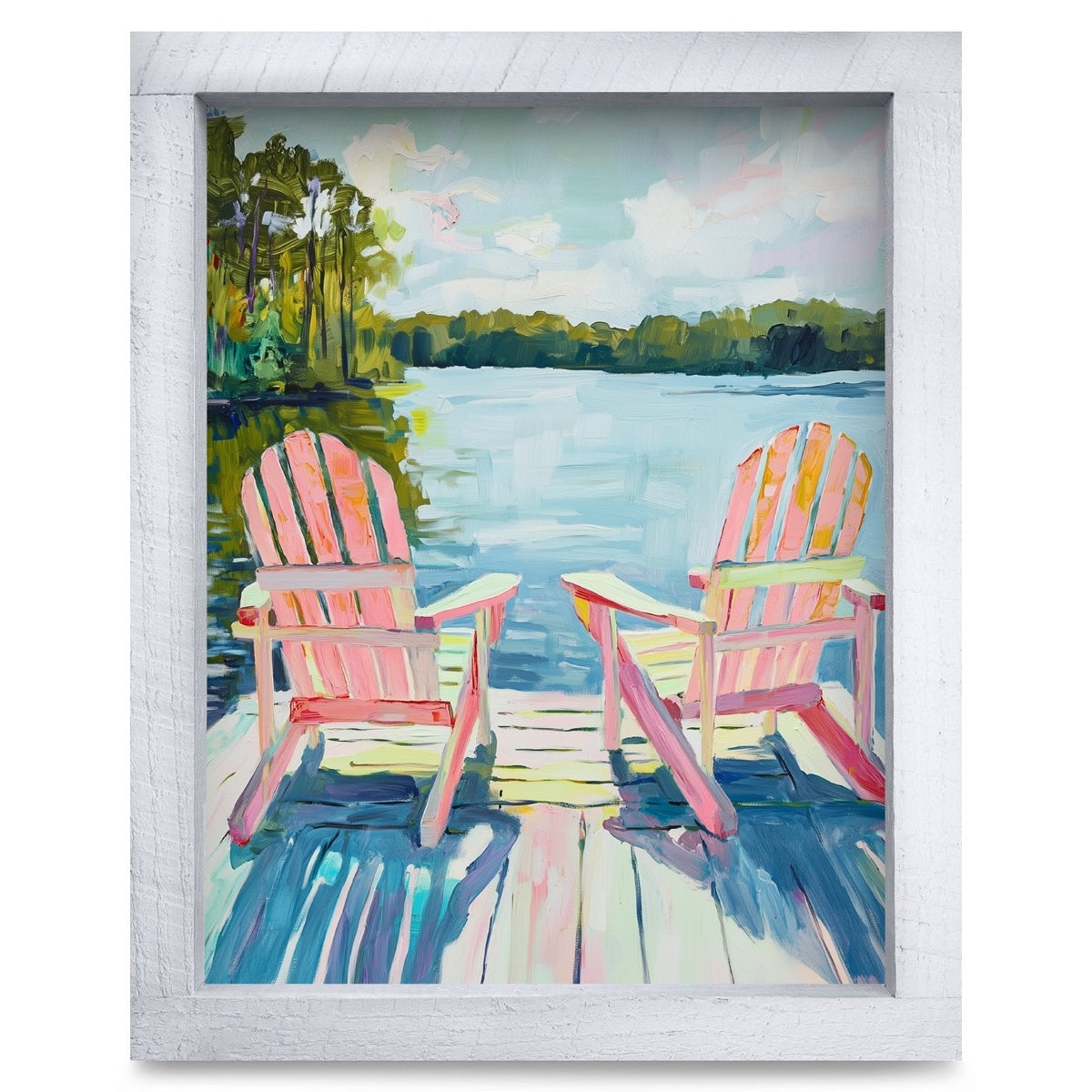 Rustic White frame
