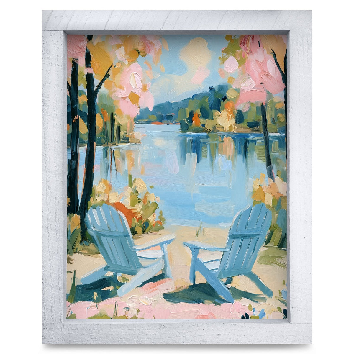 Rustic White frame