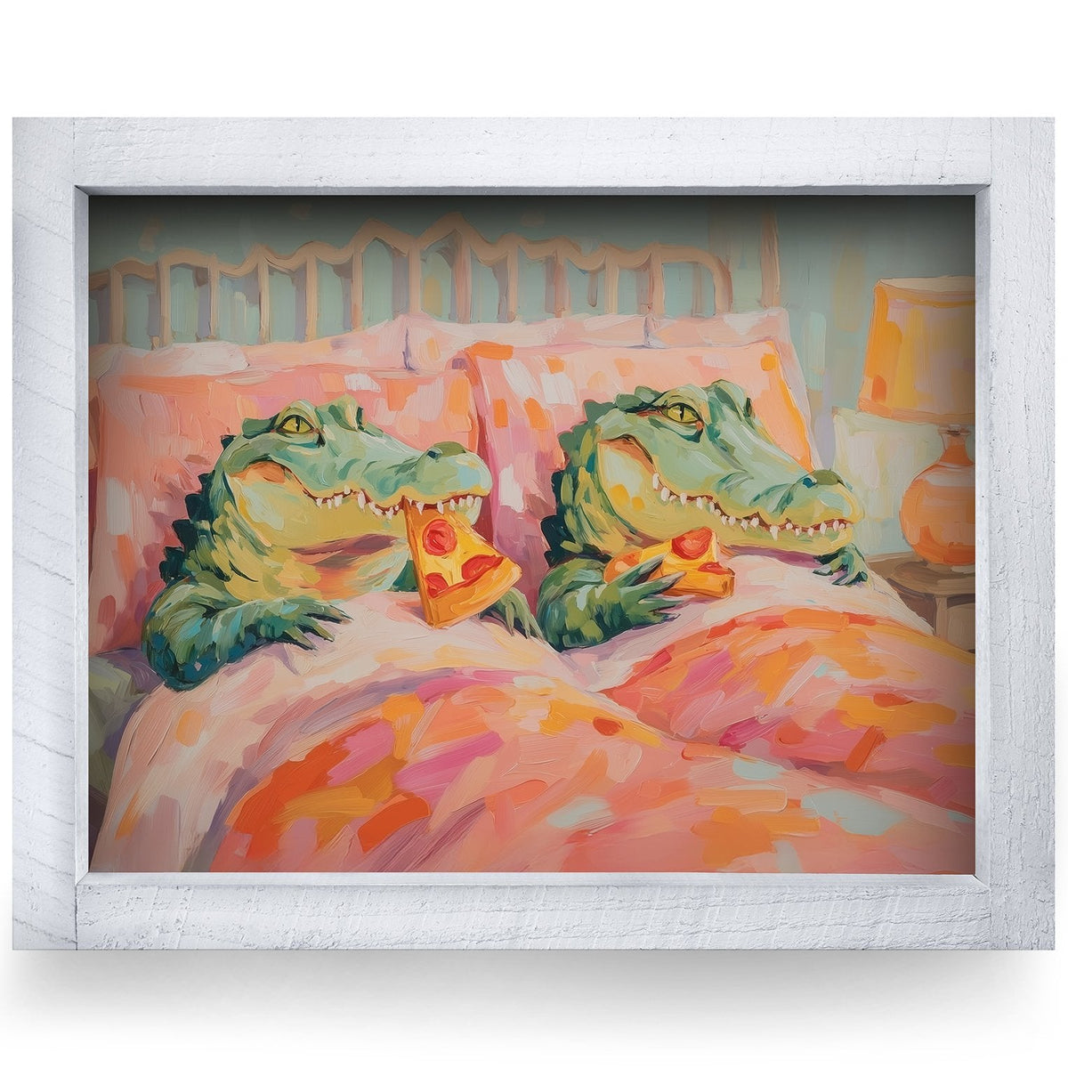 Rustic White frame