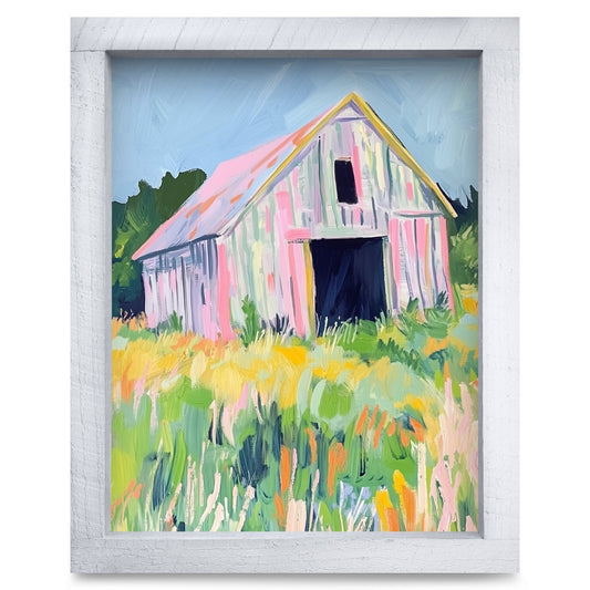 Rustic White frame