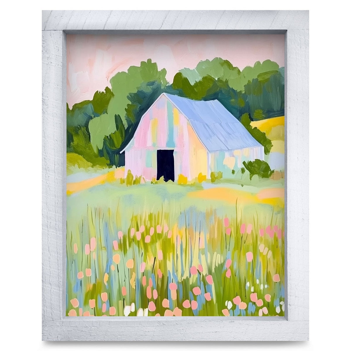 Rustic White frame