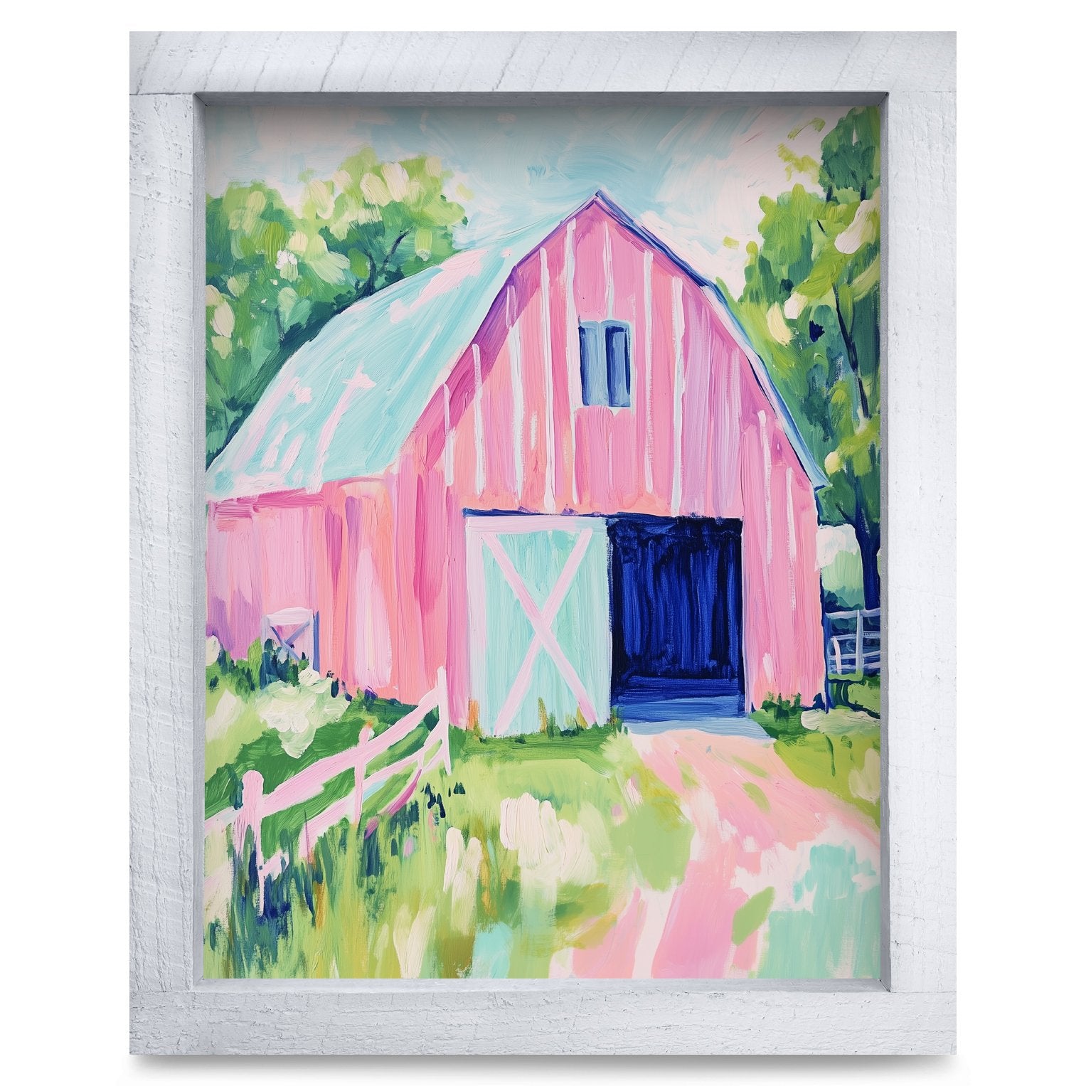 Rustic White frame