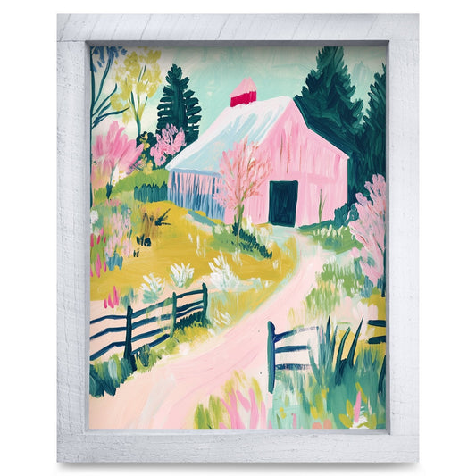 Rustic White frame