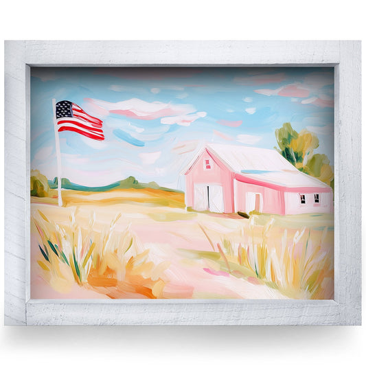 Rustic White frame