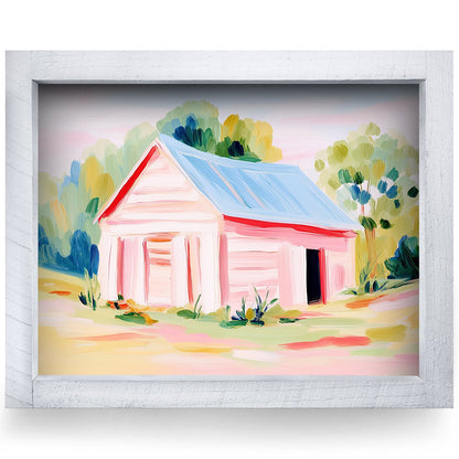 Rustic White frame