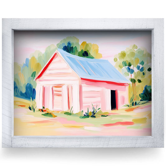 Rustic White frame