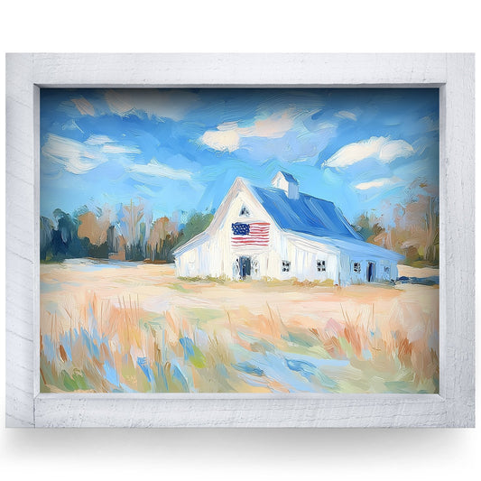 Rustic White frame