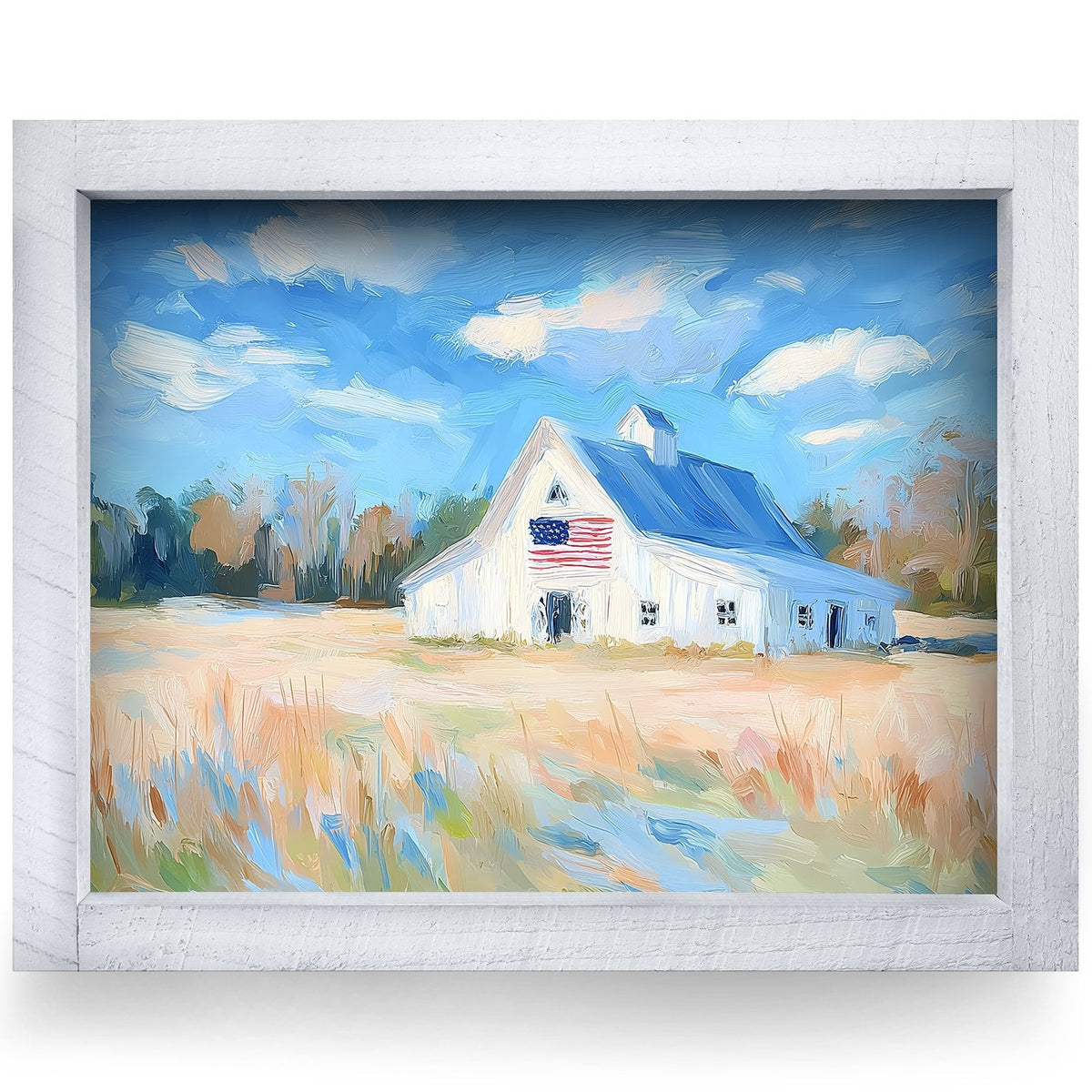 Rustic White frame