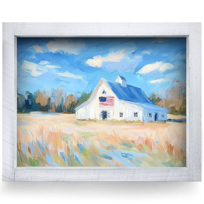 Rustic White frame