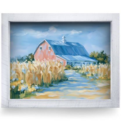 Rustic White frame