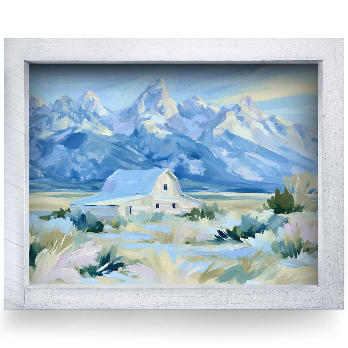 Rustic White frame