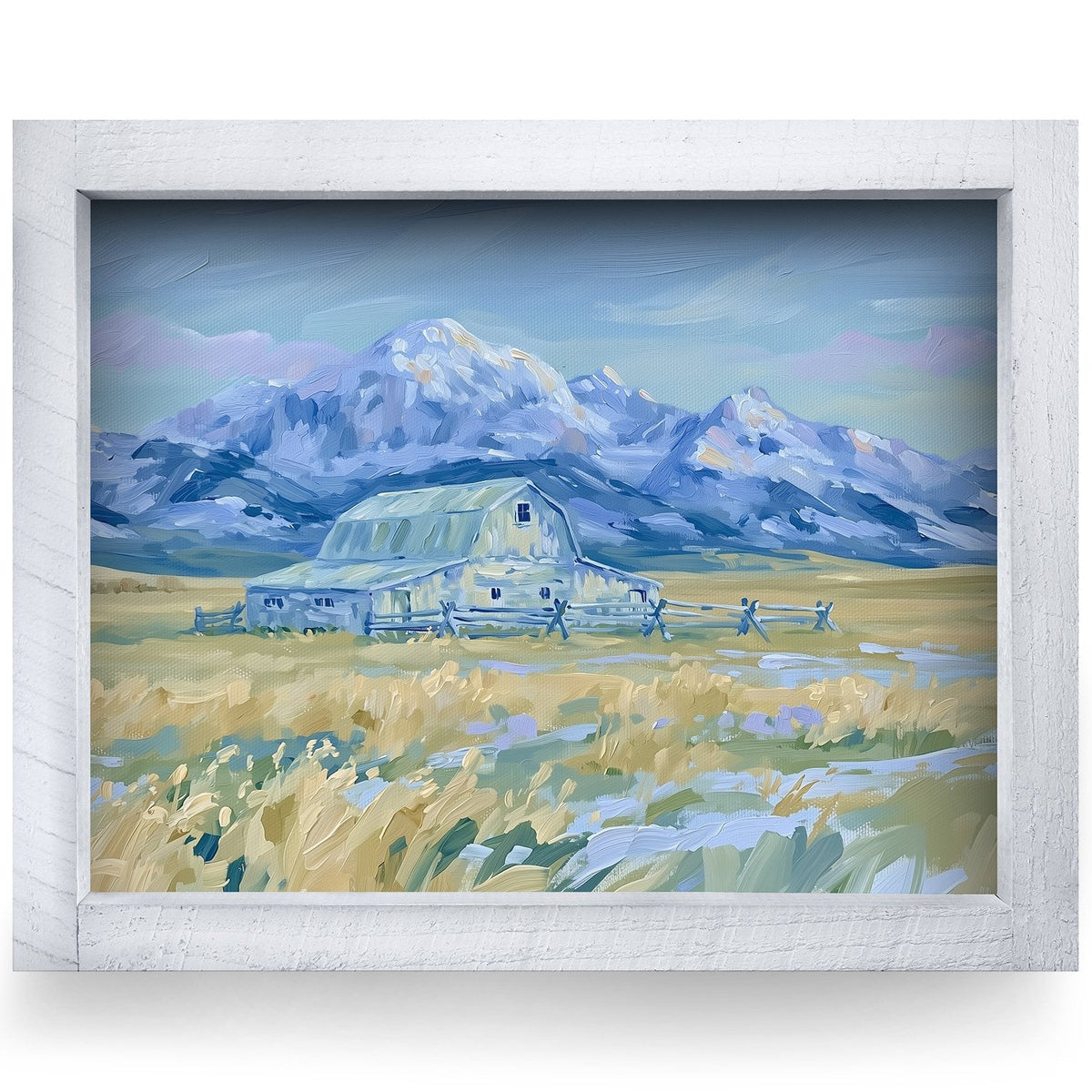 Rustic White frame