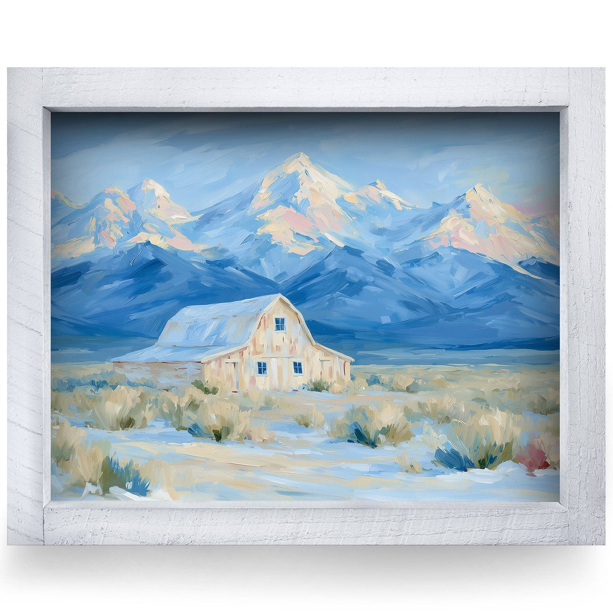 Rustic White frame