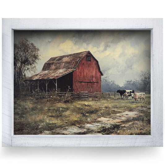 Rustic White frame