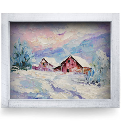 Rustic White frame