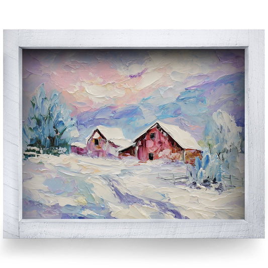 Rustic White frame