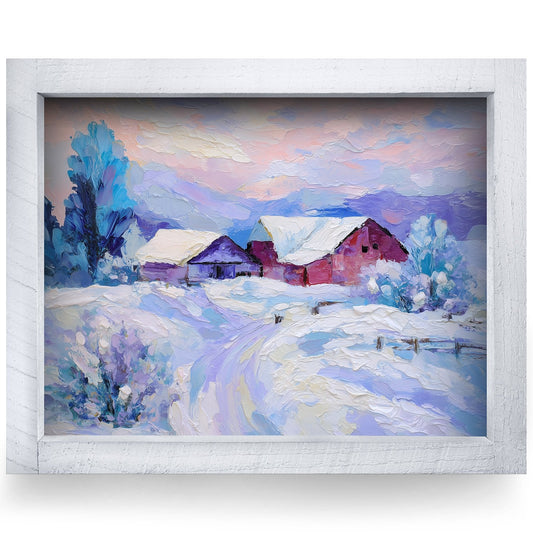Rustic White frame