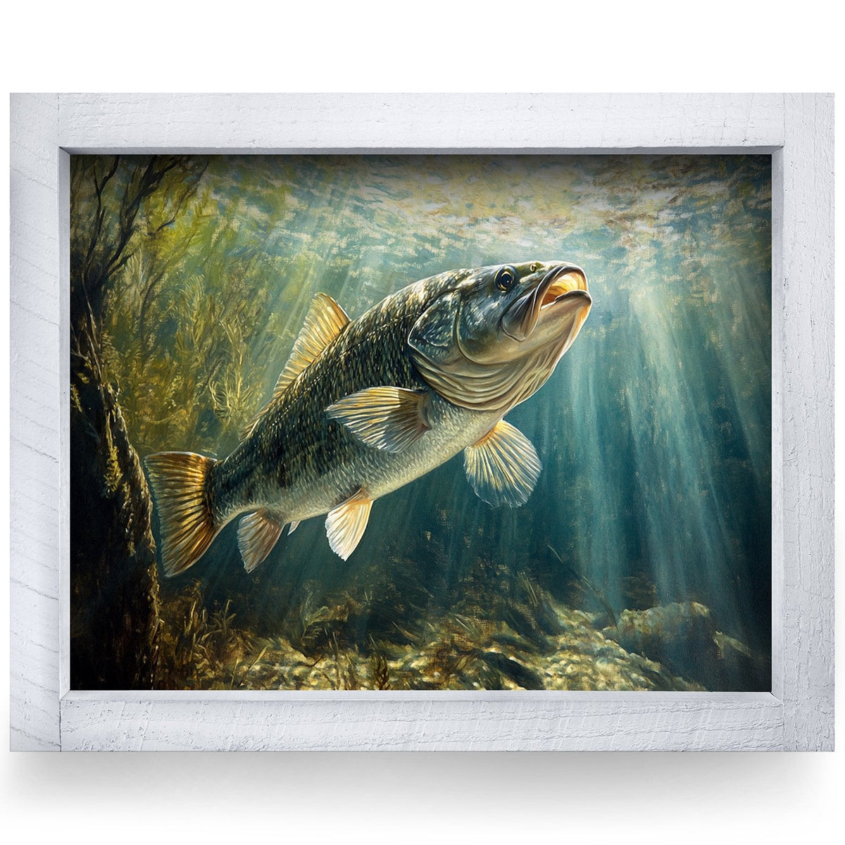 Rustic White frame