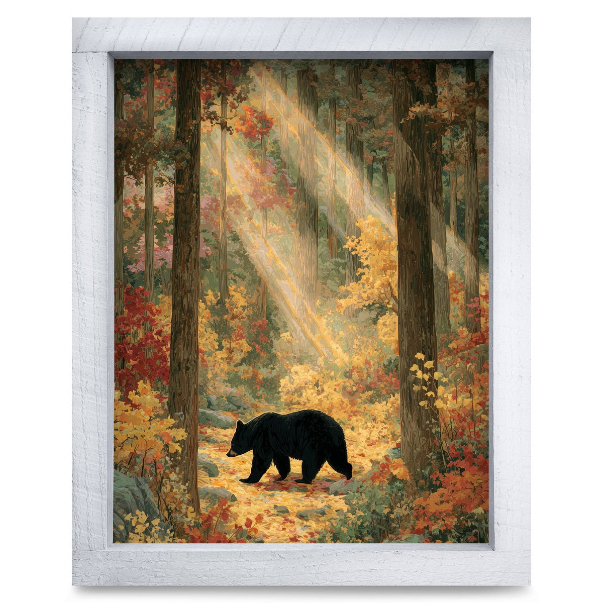 Rustic White frame