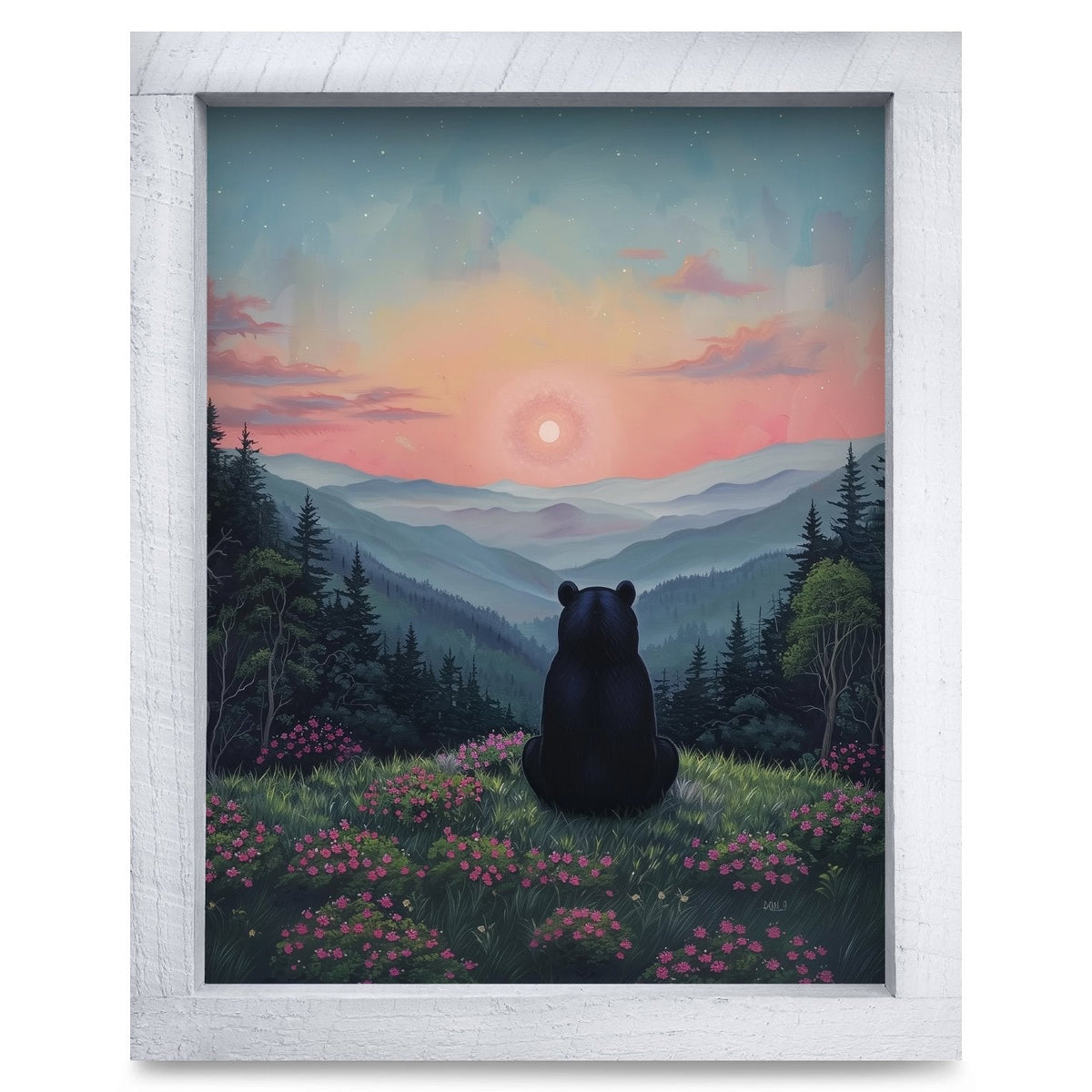 Rustic White frame
