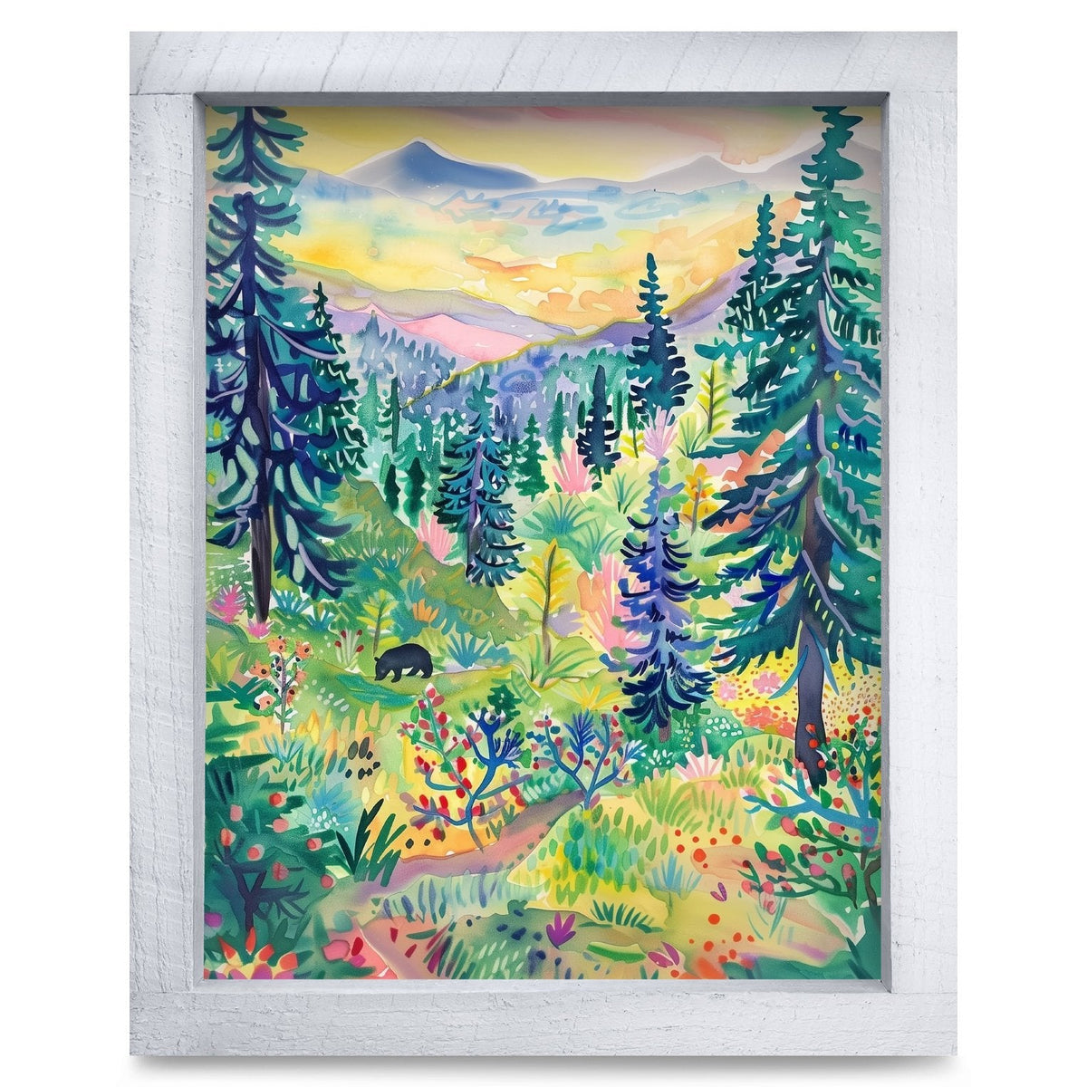 Rustic White frame