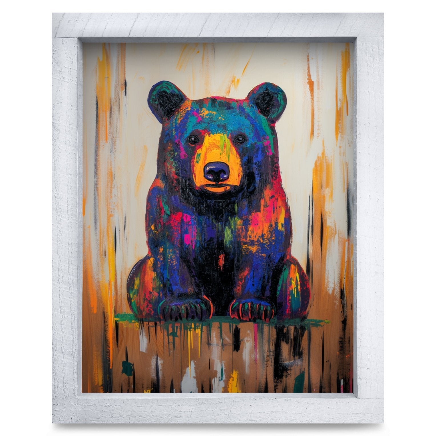 Rustic White frame