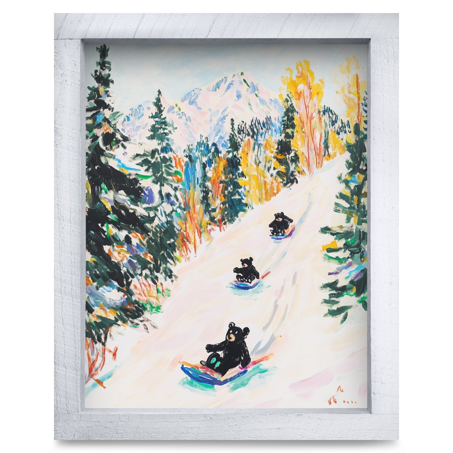 Rustic White frame