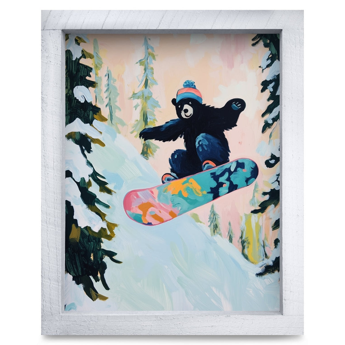 Rustic White frame