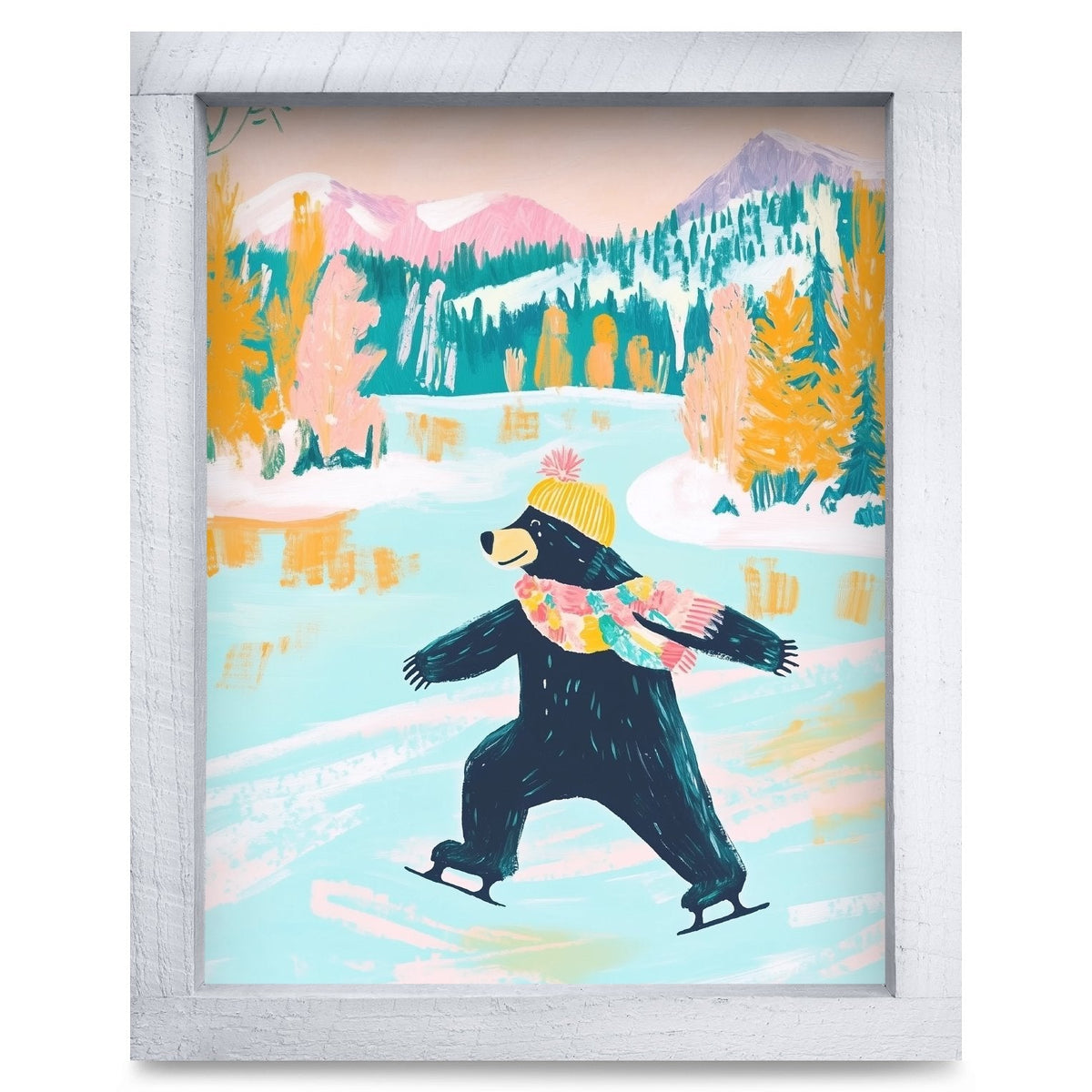 Rustic White frame