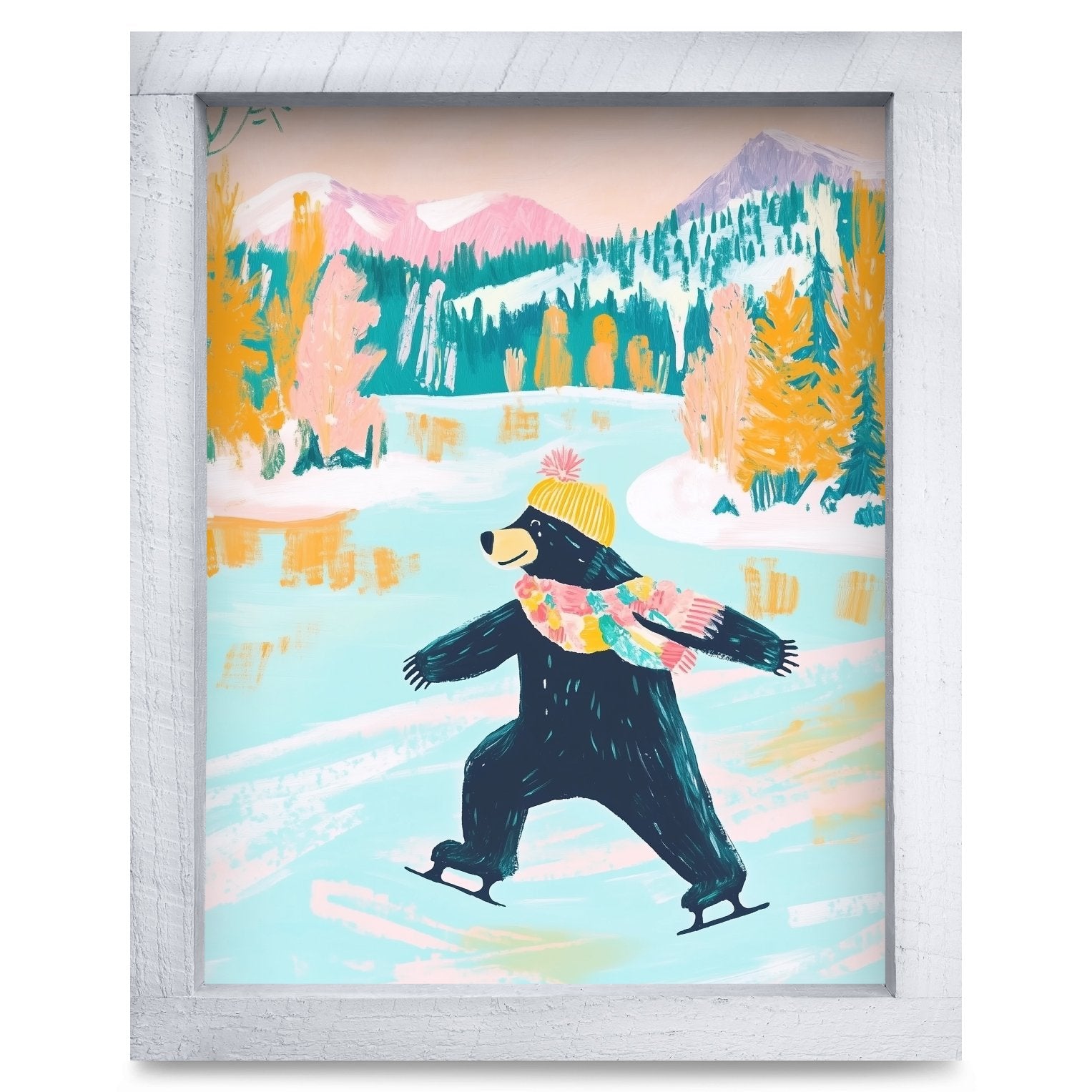 Rustic White frame