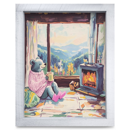 Rustic White frame