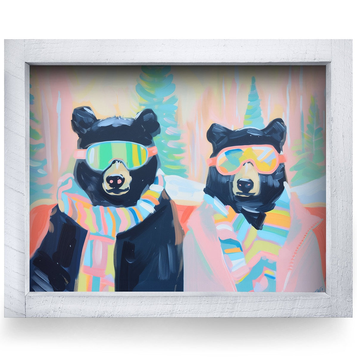 Rustic White frame