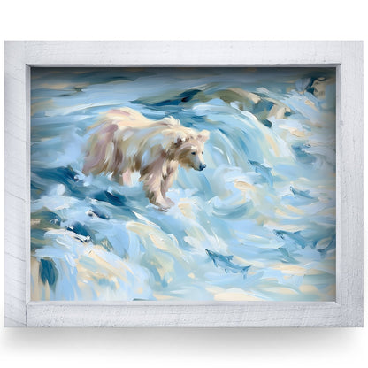 Rustic White frame