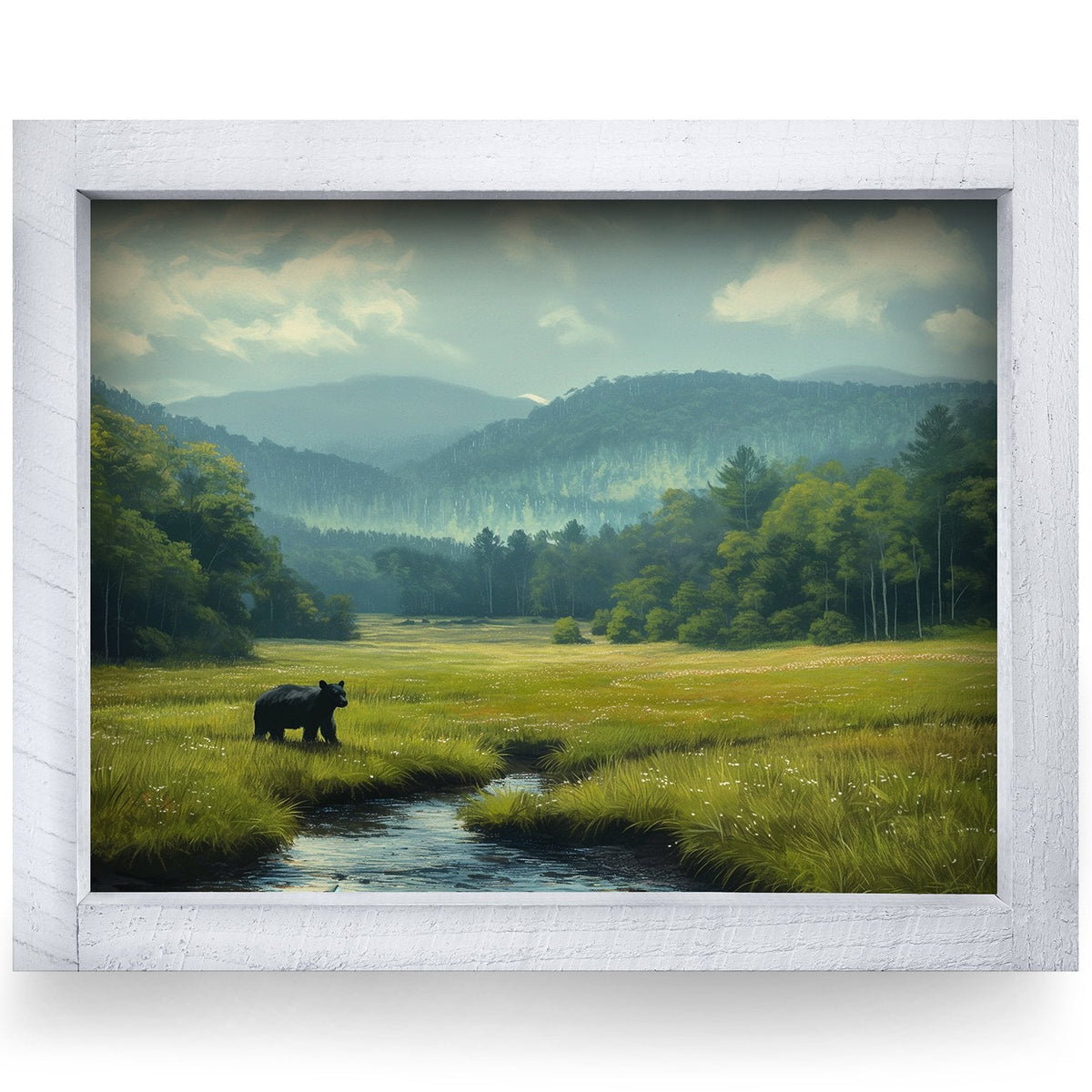 Rustic White frame