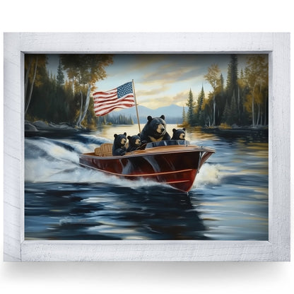 Rustic White frame