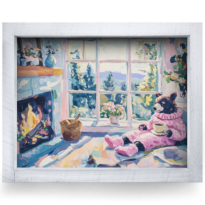 Rustic White frame