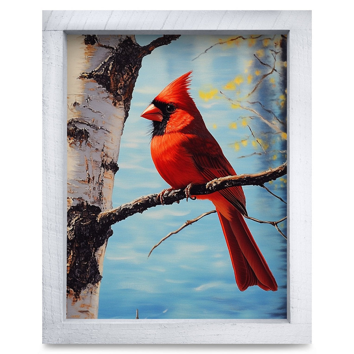 Rustic White frame