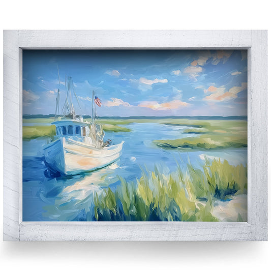 Rustic White frame