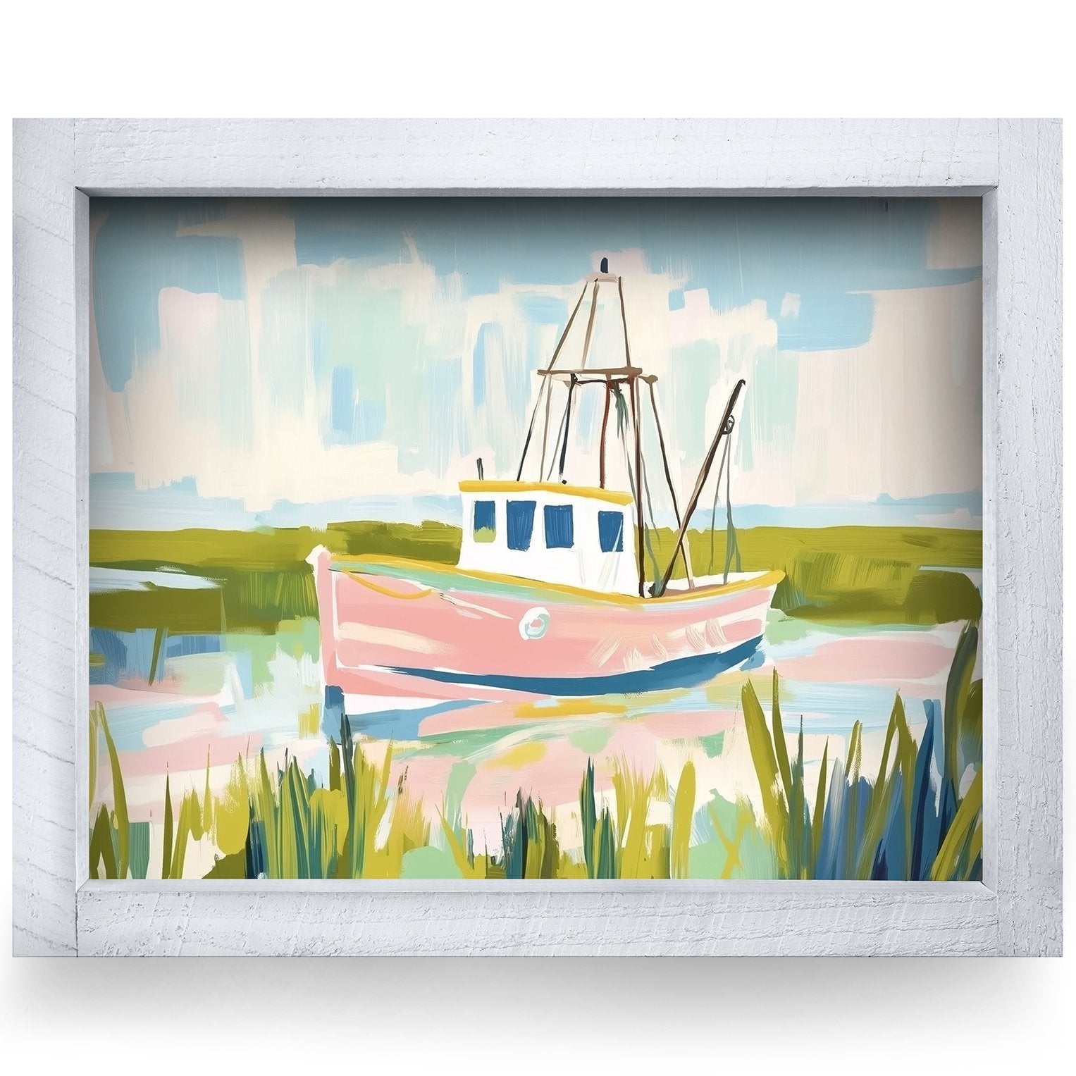 Rustic White frame