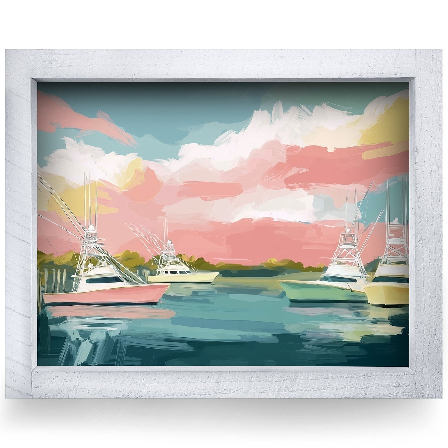 Rustic White frame