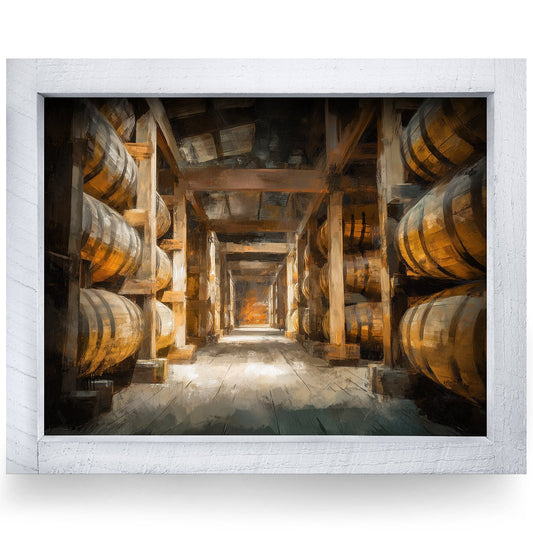 Rustic White frame